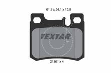 Задние тормозные колодки Textar Q+  2130103