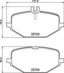Задние тормозные колодки Brembo Prime Line  P 50 168