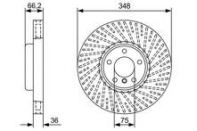 Тормозной диск Bosch  0 986 479 W20