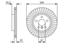 Тормозной диск Bosch 0 986 479 C91 для Mini Clubman F54