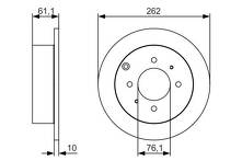 Тормозной диск Bosch  0 986 479 S68