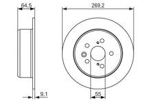 Тормозной диск Bosch 0 986 479 336 0 986 479 336