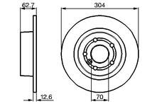 Тормозной диск Bosch 0 986 478 497 для Land Rover Range Rover 2 пок.