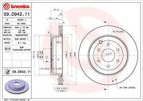 Тормозной диск Brembo Prime Line 09.D942.11 для Mercedes-Benz X-Class 470