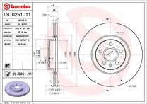 Тормозной диск Brembo Prime Line  09.D251.11