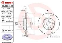 Тормозной диск Brembo Prime Line 09.D065.11 для Mazda 2 DL, DJ / рестайлинг