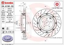 Тормозной диск Brembo Prime Line 09.A190.33 для Nissan GT-R R35