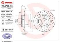 Тормозной диск Brembo Xtra Line 08.9460.3X для Opel Adam M13