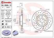 Тормозной диск Brembo Xtra Line 09.4939.1X для Peugeot Bipper Tepee