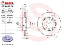 Тормозной диск Brembo Prime Line 09.A609.10 для Kia Carnival 2 пок.
