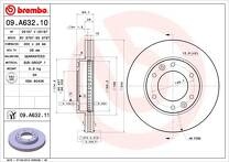Тормозной диск Brembo Prime Line 09.A632.10 для Kia Carnival 3 пок.