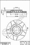 Тормозной диск Brembo Xtra Line 09.6799.75 для Volkswagen Lupo 1 пок.