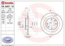 Тормозной диск Brembo Prime Line 08.6857.10 для Mazda MX-5 2 пок. / рестайлинг