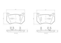 Передние тормозные колодки Brembo  P 85 181