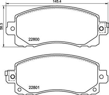 Brembo P 78 028 <span>тормозные колодки передние</span>
