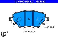 Передние тормозные колодки ATE 13.0460-5682.2 для Mazda MX-5 4 пок.