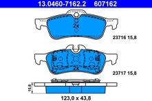 Задние тормозные колодки ATE 13.0460-7162.2 для Mini Cabrio R52