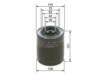 Bosch 0451203201 <span>масляный фильтр</span>