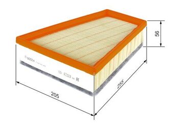 Bosch F026400470 <span>воздушный фильтр </span>