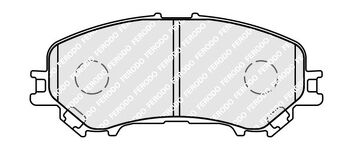 Ferodo Premier Eco Friction FDB4843 <span>тормозные колодки передние</span>