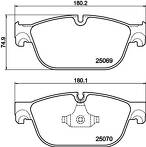 Передние тормозные колодки Hella Pagid 8DB 355 015-061 для Citroen C6 1 пок.