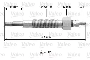 Valeo Glow <span>свеча накаливания 345145</span>