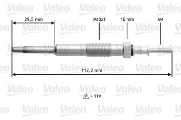 Valeo Glow <span>свеча накаливания 345135</span>