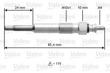 Valeo Glow <span>свеча накаливания 345105</span>