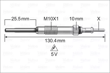 Valeo Glow <span>свеча накаливания 345237</span>