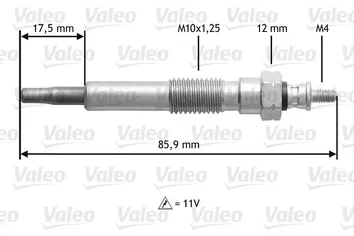 Valeo Glow <span>свеча накаливания 345117</span>