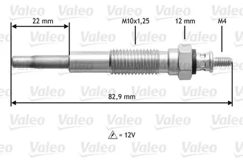 Valeo Glow <span>свеча накаливания 345148</span>