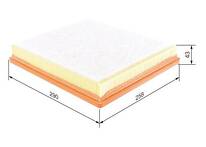 Воздушный фильтр Bosch F 026 400 244