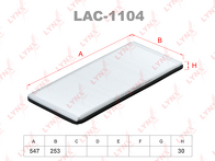 Фильтр Lynx LAC-1104 LAC-1104