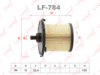 Топливный фильтр Lynx LF-784 LF-784