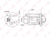Топливный фильтр Lynx LF-956M LF-956M