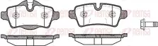 Задние тормозные колодки Remsa 1344.00 для Mini Hatch R50, R53 / 3 дв.