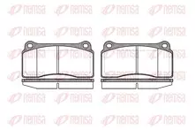 Передние тормозные колодки Remsa 0983.00 для Jaguar XK X100 / рестайлинг
