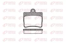 Задние тормозные колодки Remsa 0630.00 для Mercedes-Benz C-Class W202 / седан / рестайлинг