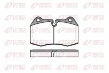 Передние тормозные колодки Remsa  0441.00