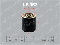 Топливный фильтр Lynx LF-352 LF-352