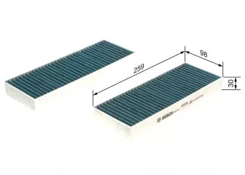 Bosch Filter Plus 0 986 628 547 <span>салонный фильтр угольный</span>