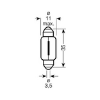 Osram Ultra Life C5W T10,5x36  6418ULT-02B