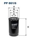 Топливный фильтр Filtron PP 861/6 PP 861/6