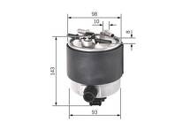 Топливный фильтр Bosch  F 026 402 126