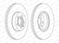 Тормозной диск Ferodo DDF1160C DDF1160C