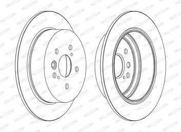 Ferodo Premier Coat+ disc DDF1486C <span>тормозной диск полный</span>