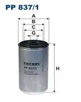 Топливный фильтр Filtron PP 837/1 PP 837/1