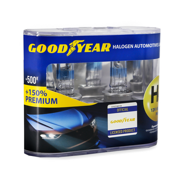 H4 Goodyear Premium +150% <span>лампы автомобильные галоген </span>