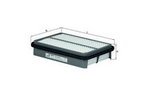 Воздушный фильтр Mahle  LX 812