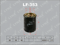 Топливный фильтр Lynx LF-353 LF-353